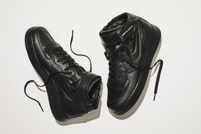 COMME des GARÇONS x Nike 全新聯乘 Air Force 1 Mid 系列正式發佈