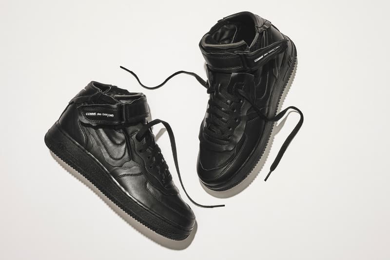 COMME des GARÇONS x Nike 全新聯乘 Air Force 1 Mid 系列正式發佈