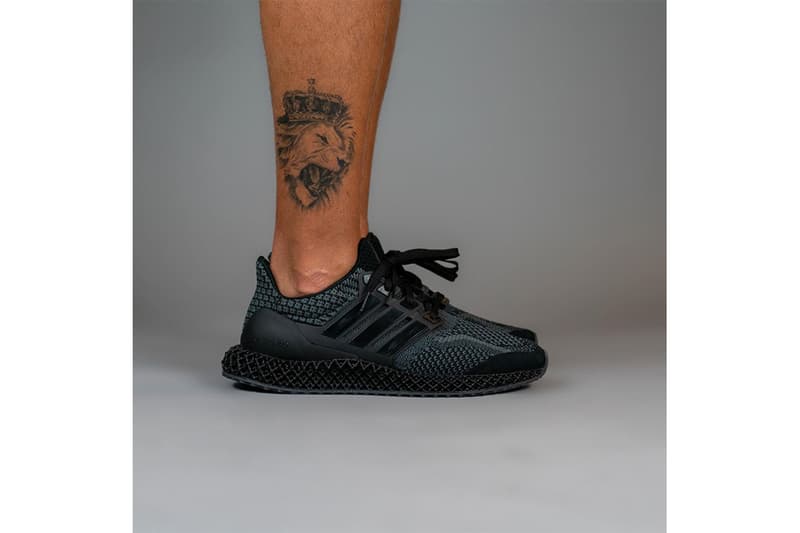 adidas 混種跑鞋 Ultra 4D 全新黑魂配色「Core Black」率先曝光