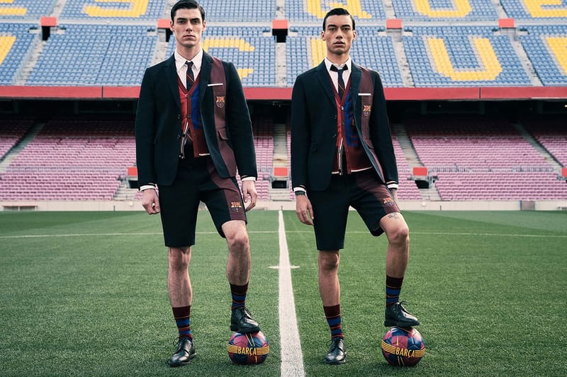 Thom Browne x FC Barcelona 全新聯乘慈善系列正式發佈