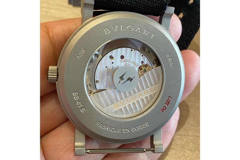 藤原浩曝光全新 BVLGARI x fragment design 聯乘腕錶