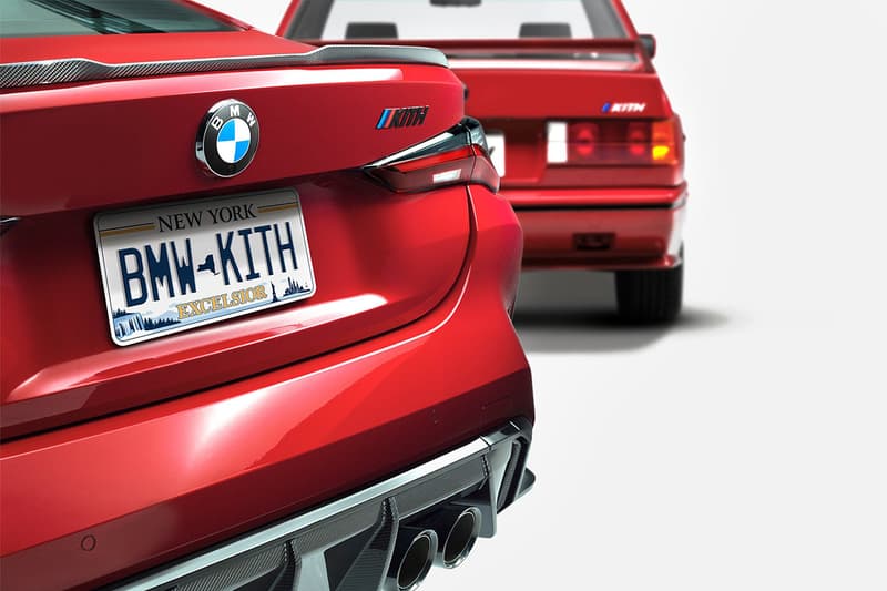 KITH x BMW 聯乘 E30 M3、G82 M4 別注車款正式揭曉