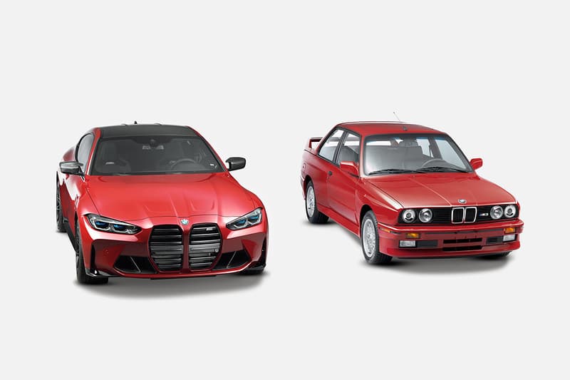 KITH x BMW 聯乘 E30 M3、G82 M4 別注車款正式揭曉