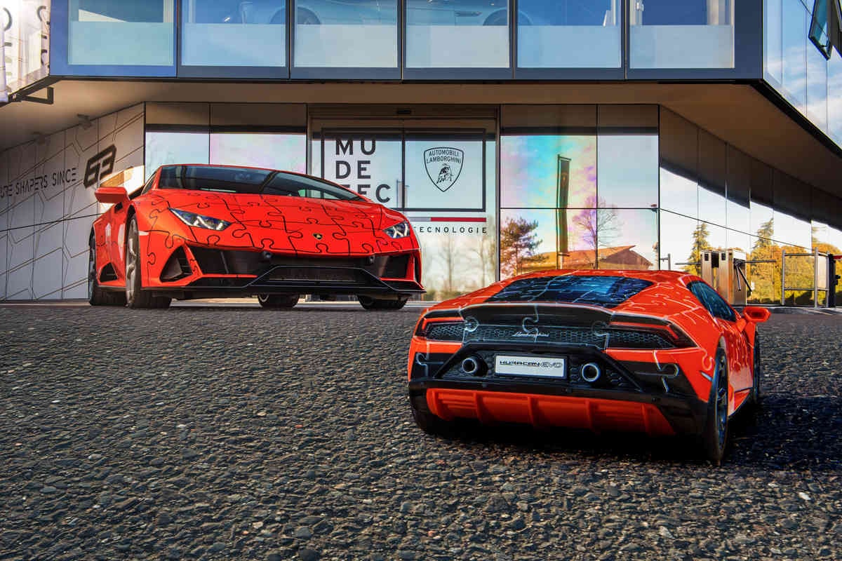 Lamborghini 推出全新 Huracán EVO 超跑 3D 拼圖
