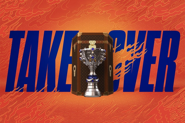 Louis Vuitton 定製《League of Legends》2020 世界冠軍獎杯提箱