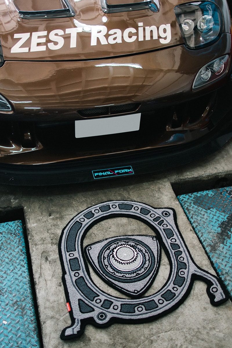 傳奇 RX 車系引擎 - Copaze 推出全新 Mazda 轉子引擎香精片及地氈