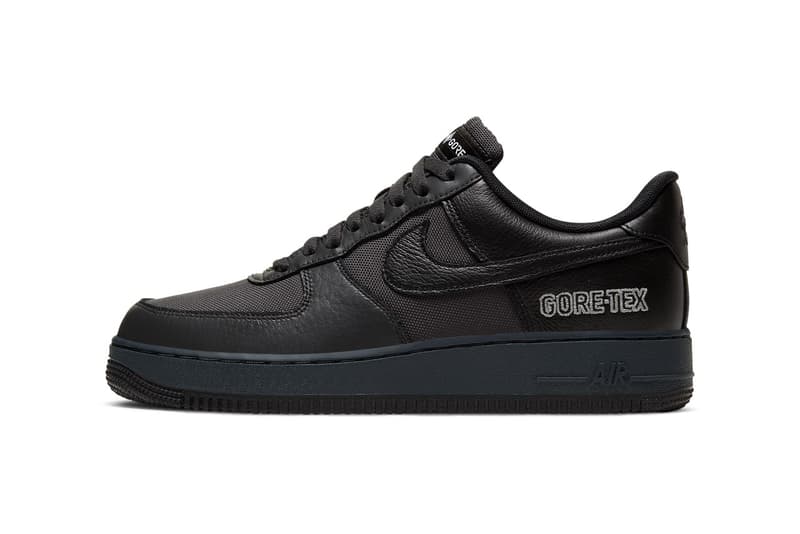 Nike Air Force 1 GORE-TEX 全新配色「Anthracite/Barely Grey/Black」正式登場