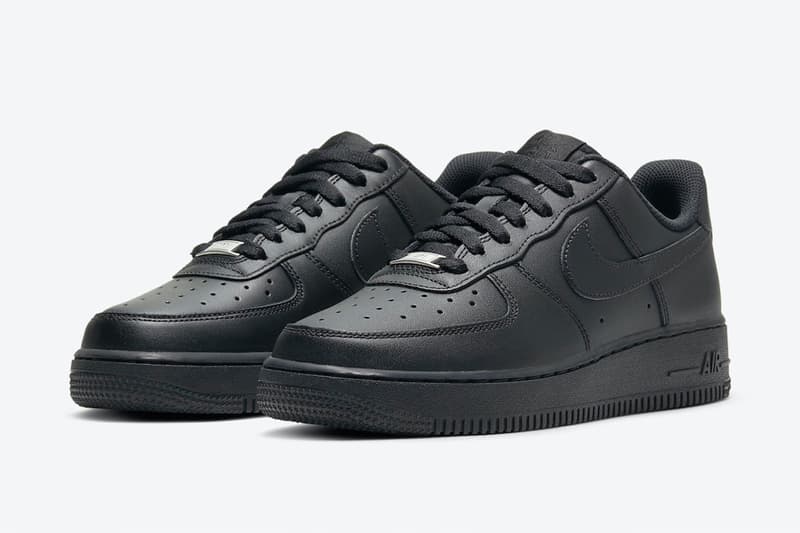 Nike Air Force 1 經典「Triple Black」配色回歸
