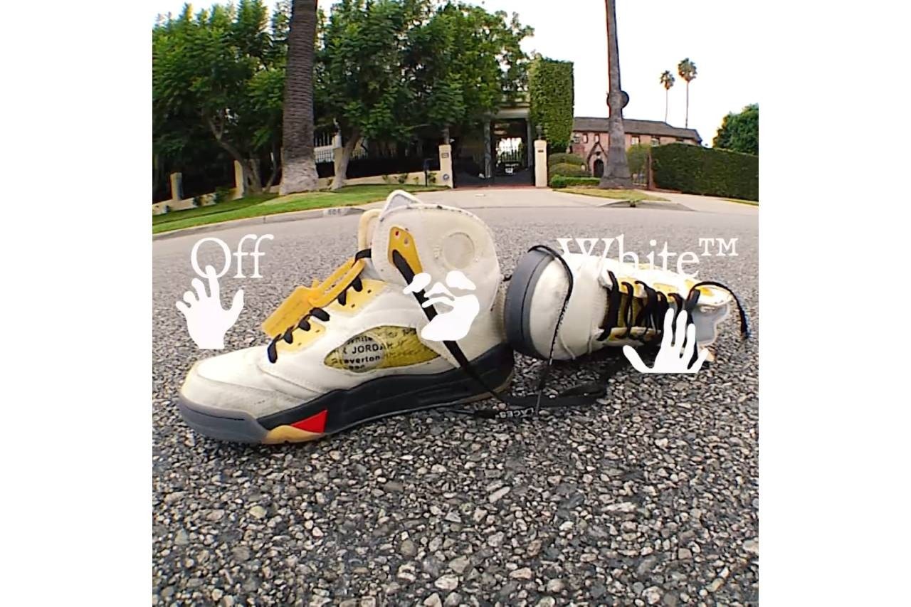 知名滑手 Erik Arteaga 如此展示 Off-White™ x Air Jordan 5 最新聯名鞋款