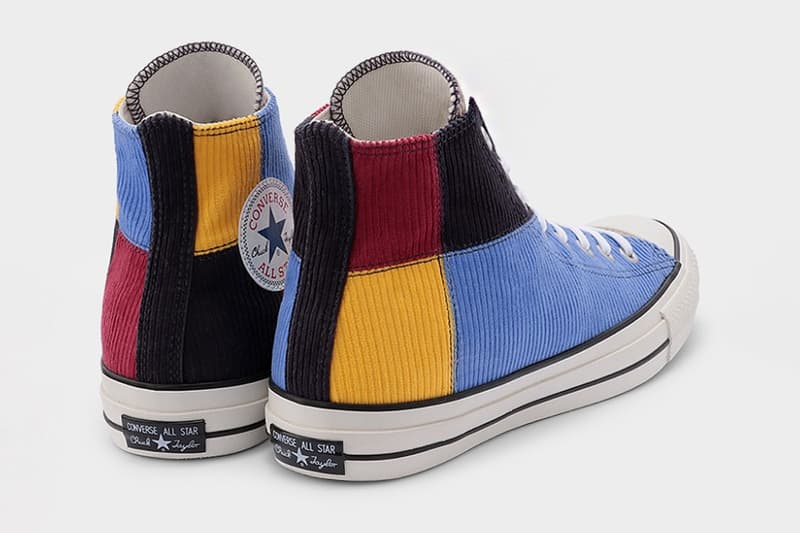 Converse Japan 推出全新拼布 Chuck Taylor All Star Hi 鞋款