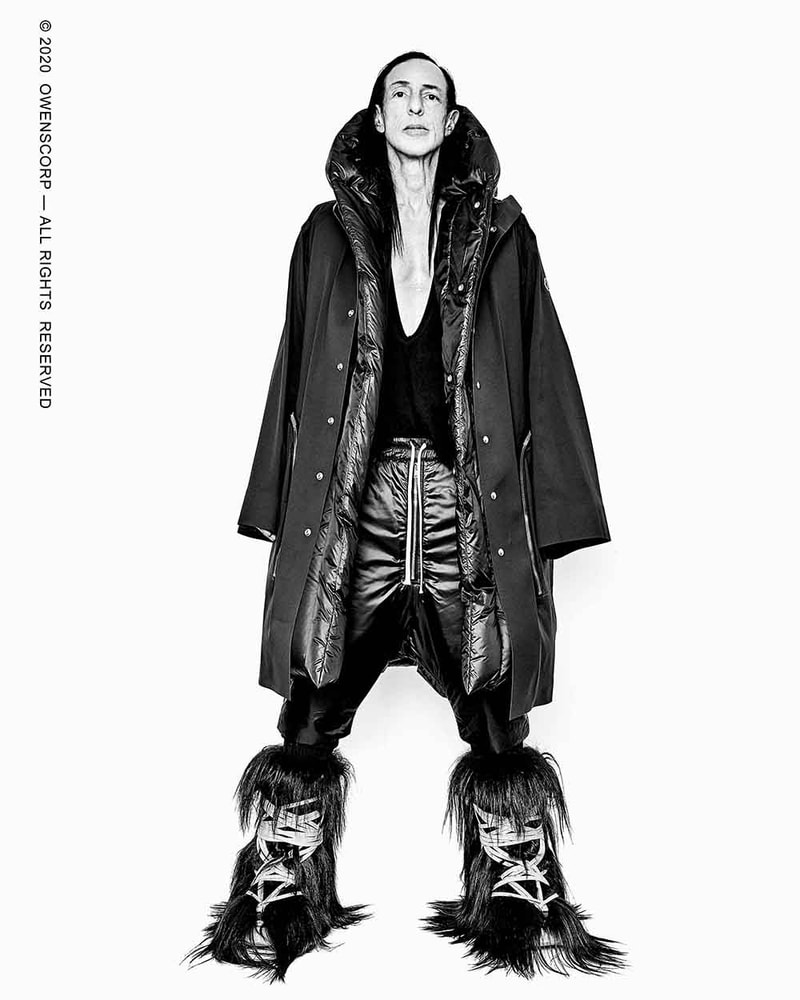 MONCLER + RICK OWENS 首波聯名系列即將發售