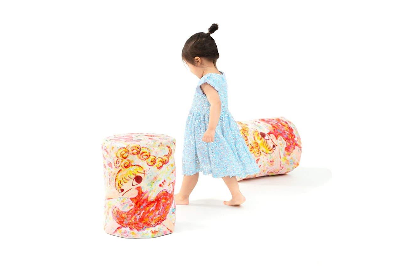 AllRightsReserved 攜手日本藝術家 Rokkaku Ayako 創作陶瓷椅凳