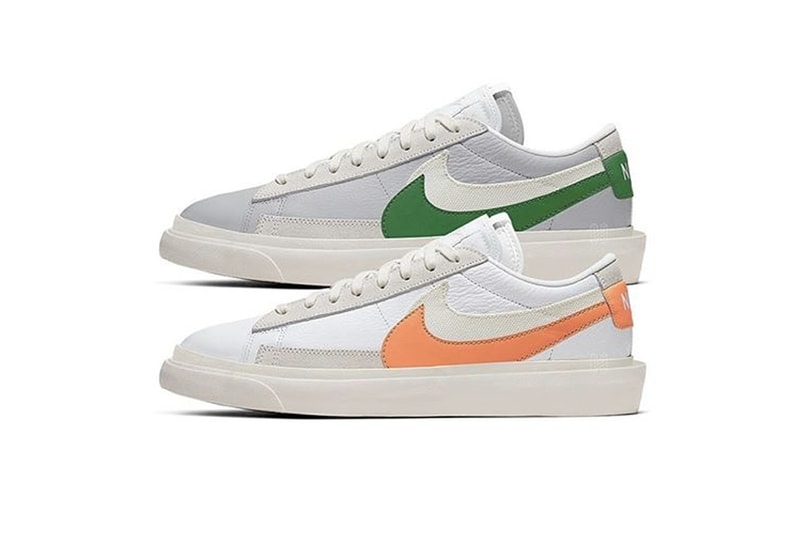 Sacai x Nike Blazer Low 2021 春夏聯名新色疑似曝光
