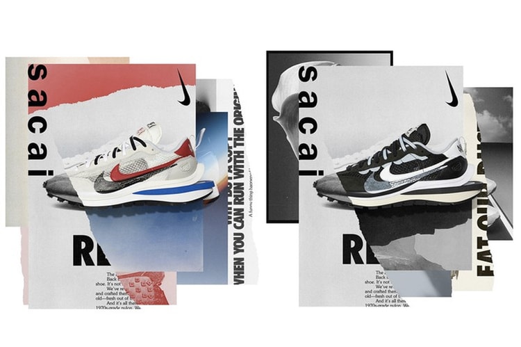 sacai x Nike Vaporwaffle 最新聯名鞋款官方發售情報公開