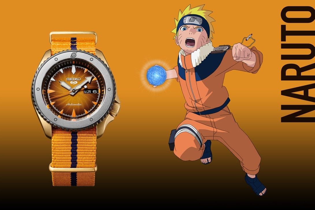 Seiko 5 Sports x《火影忍者》全新聯乘系列腕錶發佈