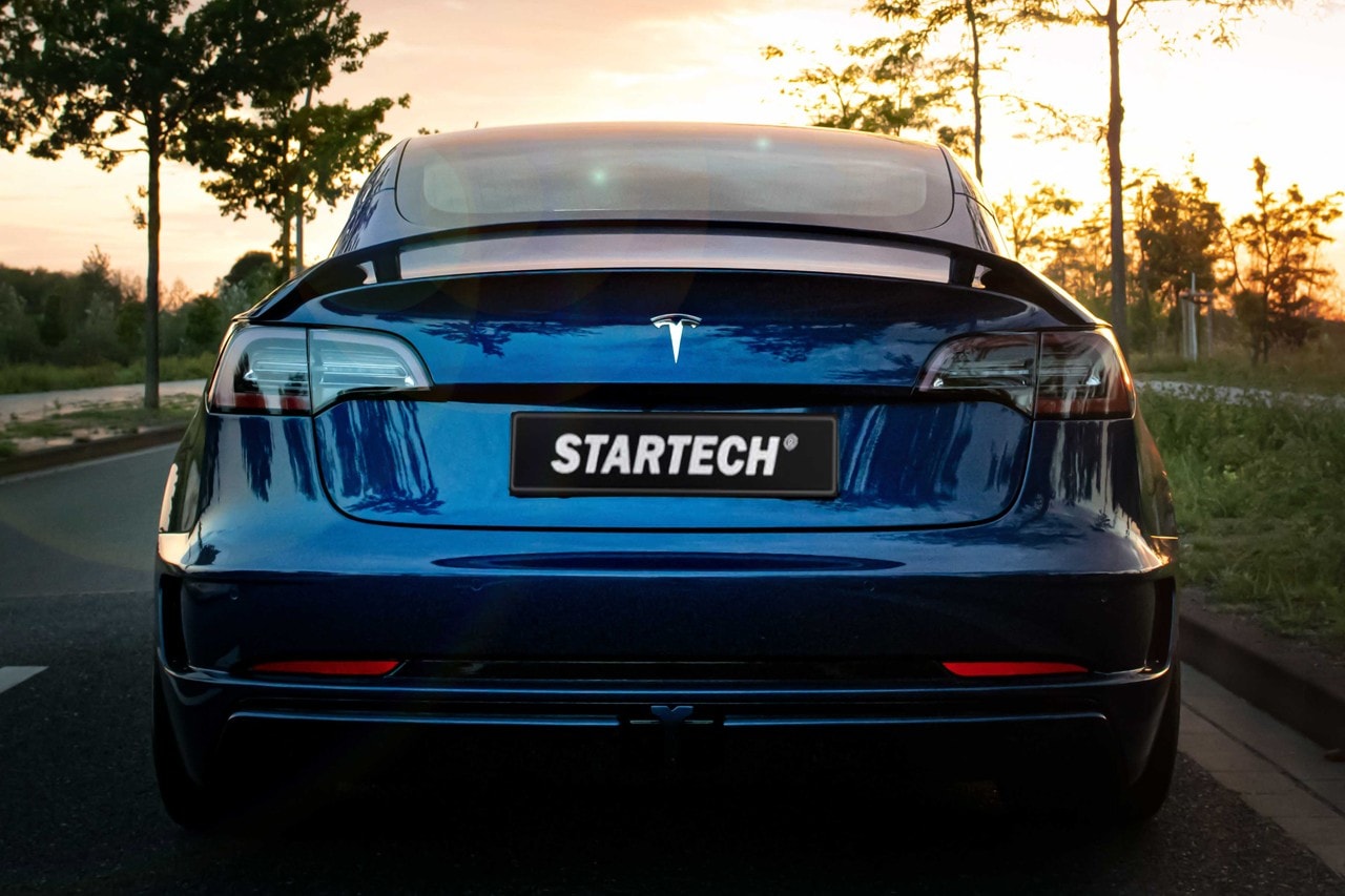 STARTECH 改裝 Tesla Model 3 全新空氣力學強化車款