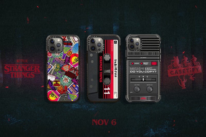 CASETiFY 推出《Stranger Things》聯名 Apple 別注單品系列