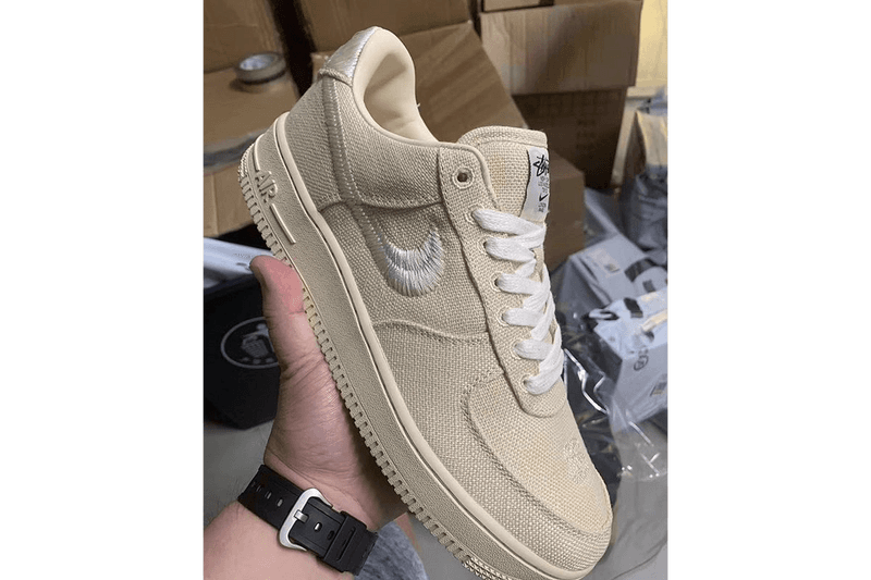 率先近賞 Stüssy x Nike Air Force 1 最新聯名鞋款細節圖輯