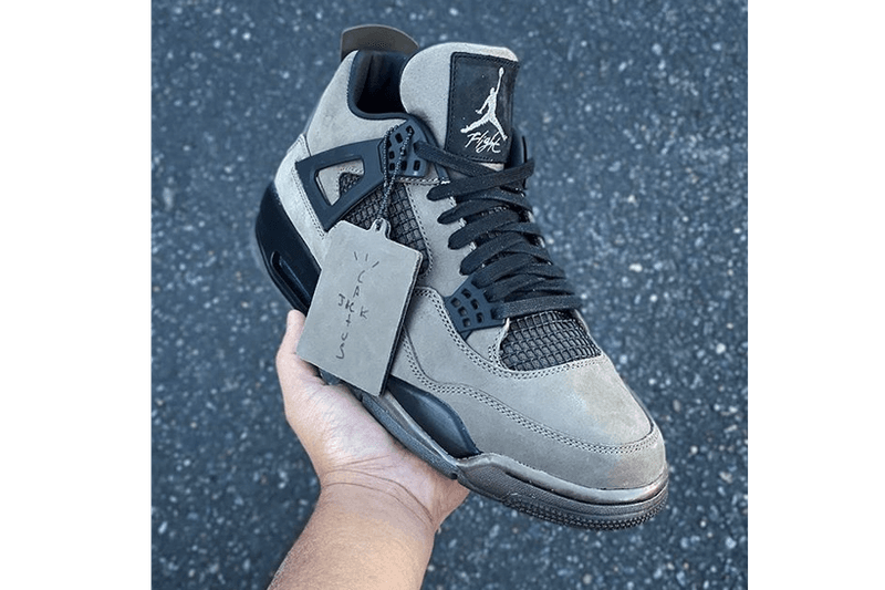 Travis Scott x Air Jordan 4 未發售聯名鞋款意外曝光