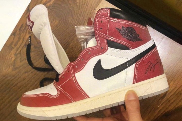Trophy Room x Air Jordan 1 最新聯名配色「Chicago」首次曝光