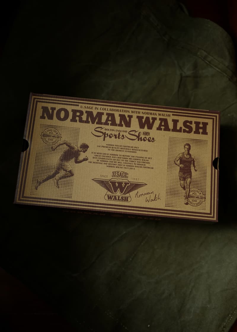 U.Sage 攜手 Norman Walsh 打造 British Trainers 聯名鞋款