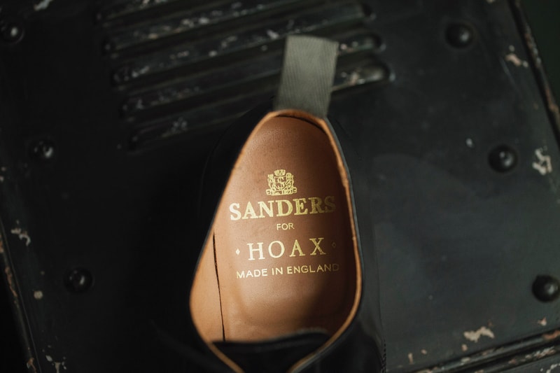 HOAX 聯乘 SANDERS 軍事主題系列正式開放預購
