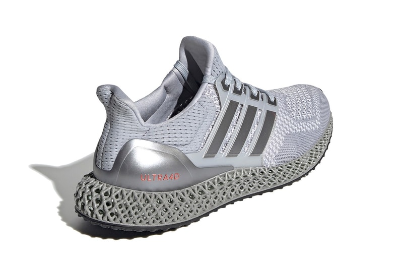 adidas Ultra4D 全新「NASA」主題純銀配色正式發佈