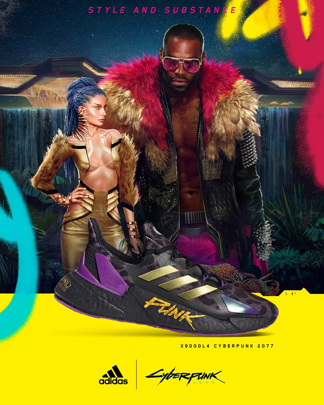 adidas x《Cyberpunk 2077》最新聯名鞋款發售情報公開