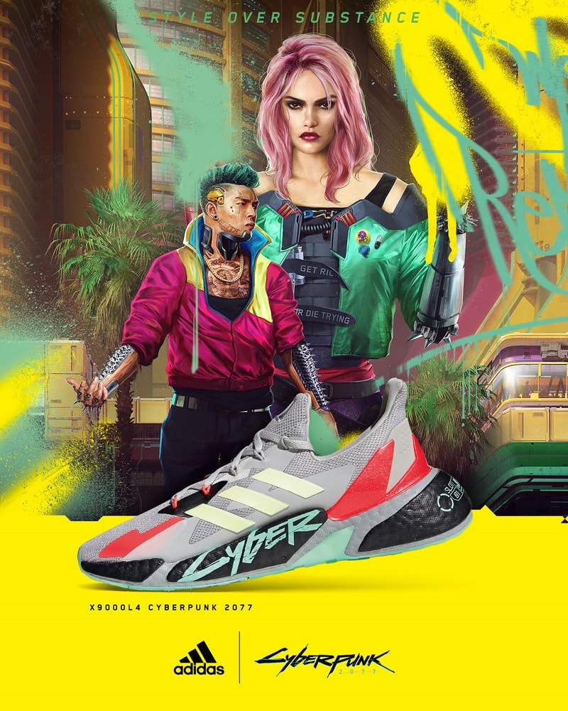 adidas x《Cyberpunk 2077》最新聯名鞋款發售情報公開