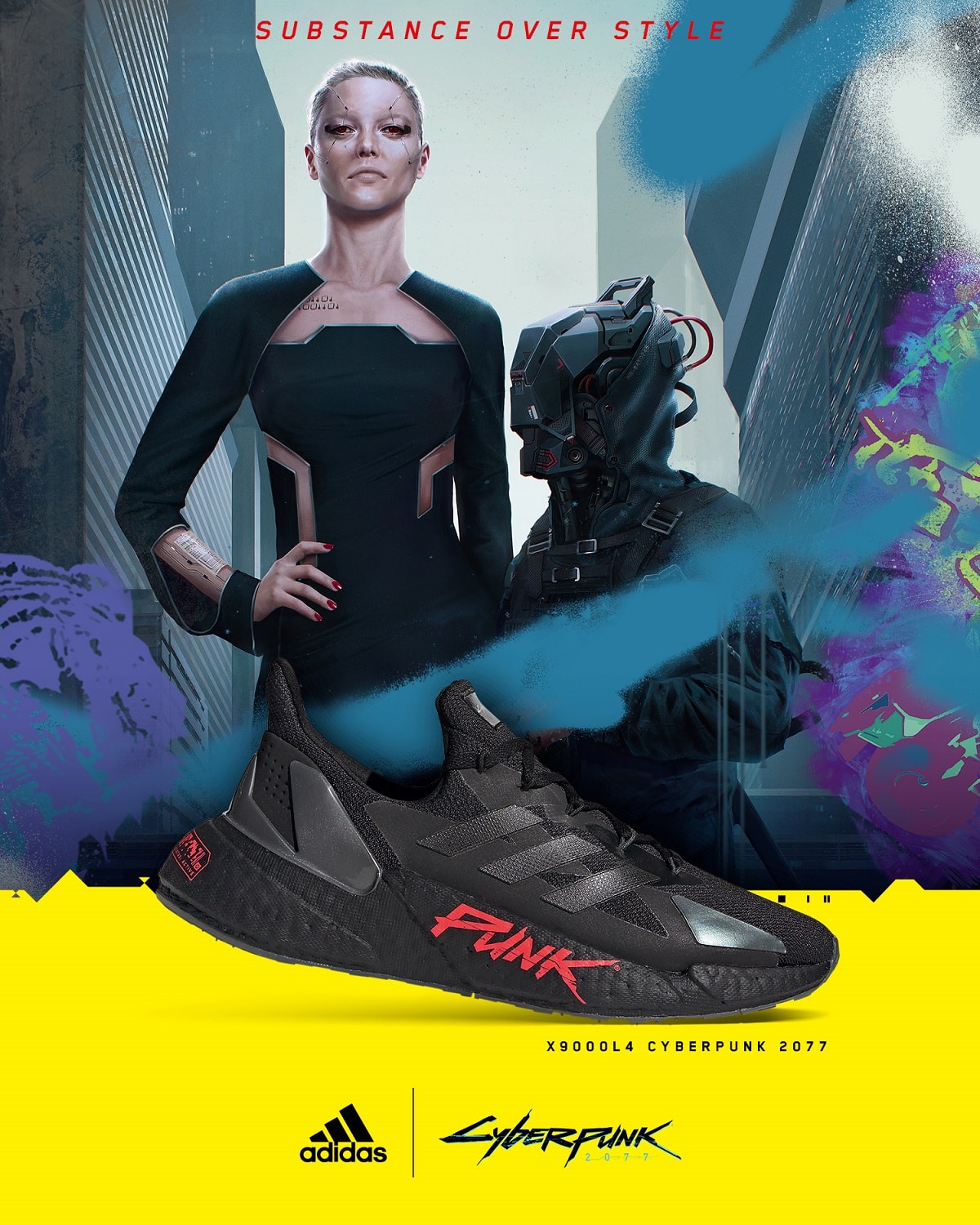 adidas x《Cyberpunk 2077》最新聯名鞋款發售情報公開
