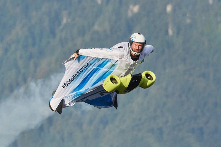 BMW 打造可承受時速 300 公里電能「翼服」