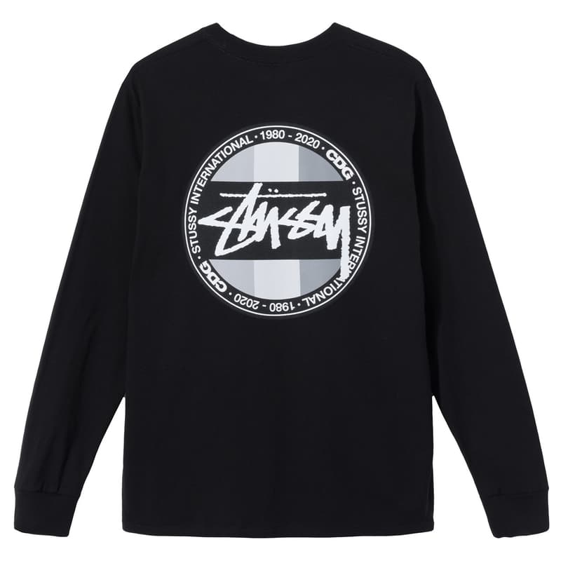 Stüssy x CDG COMME des GARÇONS 全新 40 週年紀念聯乘系列發佈