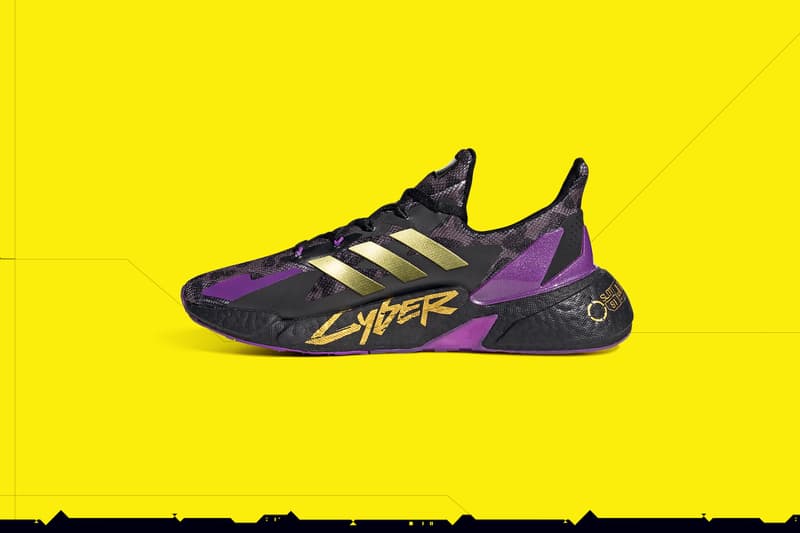 adidas 攜手《Cyberpunk 2077》推出 X9000 聯名鞋款系列