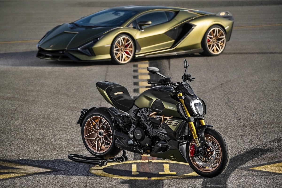 Lamborghini 攜手 Ducati 打造 Diavel 1260 別注電單車