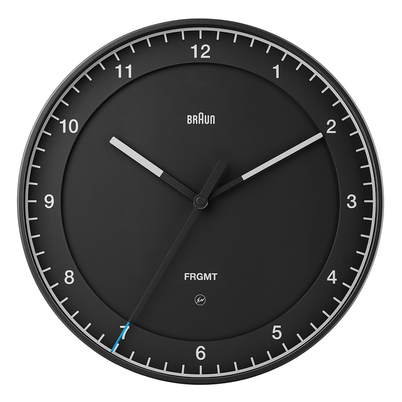 fragment design x Braun 最新極簡風格聯乘時鐘系列發佈