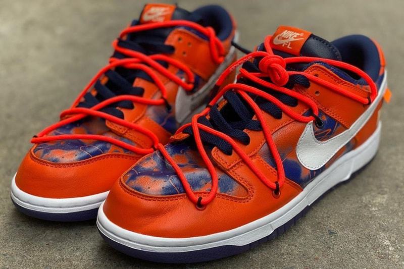 Off-White™ x Futura x Nike Dunk Low 聯名鞋款圖輯再次曝光