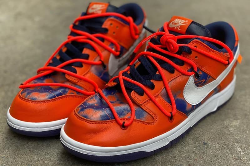 Off-White™ x Futura x Nike Dunk Low 聯名鞋款圖輯再次曝光