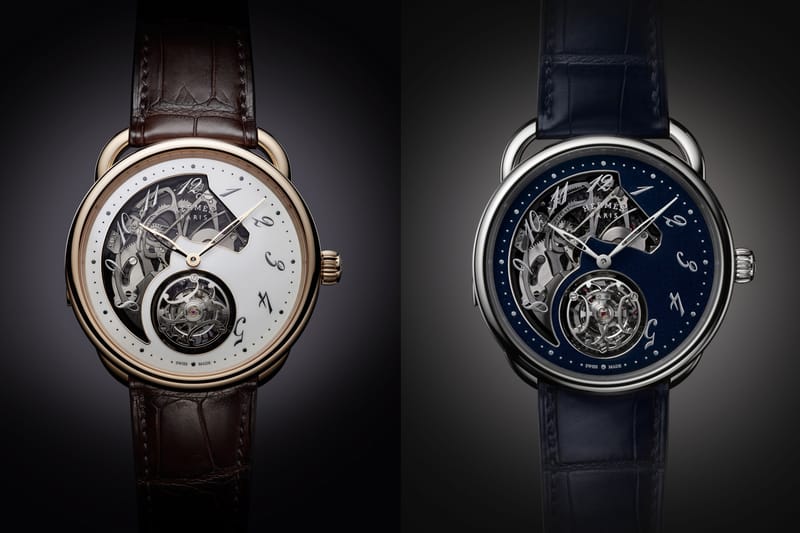 Hermès 推出 Arceau 陀飛輪三問錶
