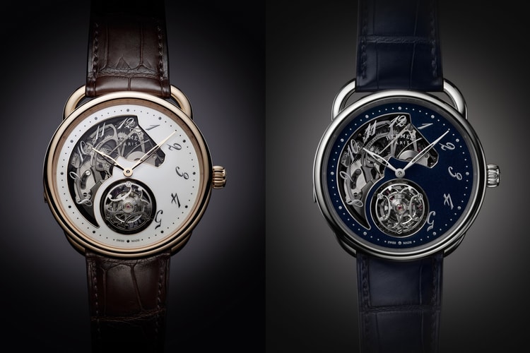 Hermès 推出 Arceau 陀飛輪三問錶