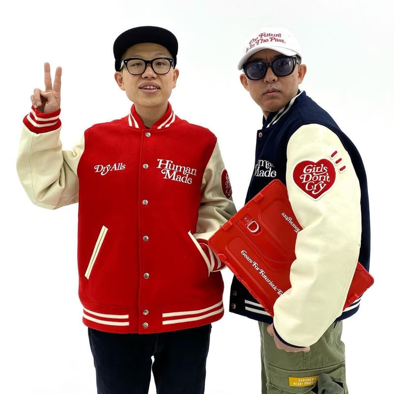 NIGO 揭示 HUMAN MADE x Girls Don't Cry 全新聯名即將到來