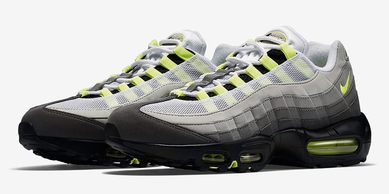 nike air max 95 yellow grey