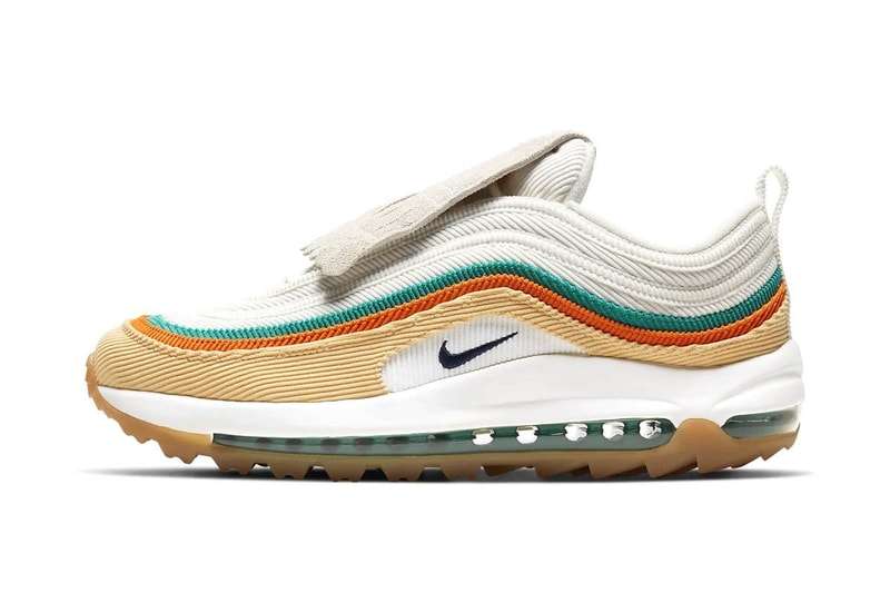 Nike Air Max 97 & Air Zoom Victory Tour 推出燈芯絨高爾夫球鞋款設計