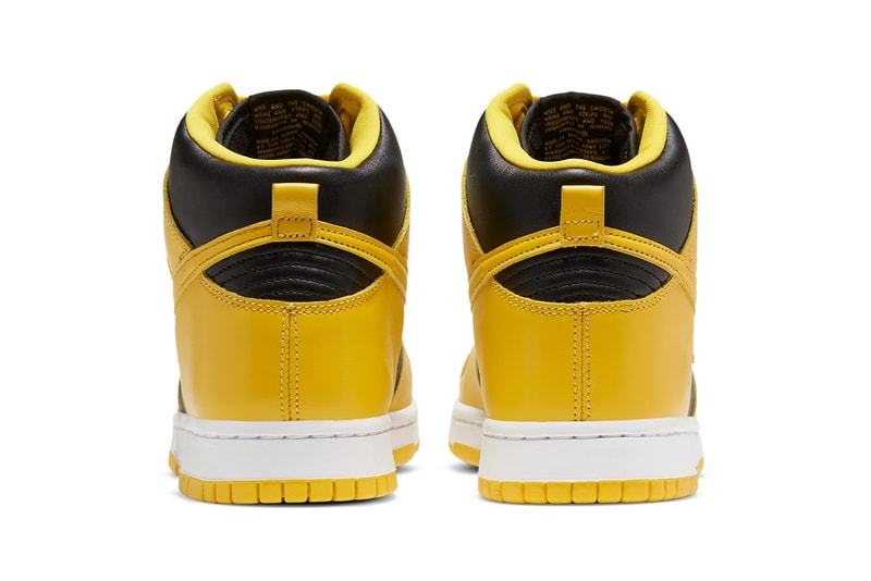 Nike Dunk High 最新配色「Varsity Maize」正式登場
