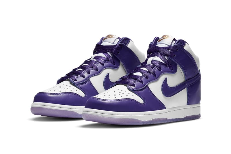 率先近賞 Nike SB Dunk High 全新配色「Varsity Purple」