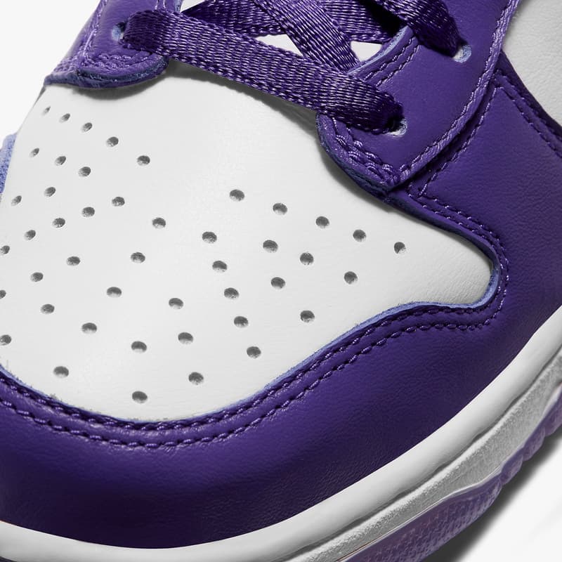 率先近賞 Nike SB Dunk High 全新配色「Varsity Purple」