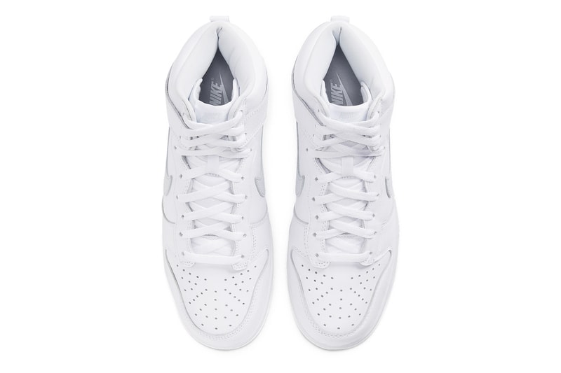 Nike Dunk High 全白配色「Pure Platinum」發售情報正式公開