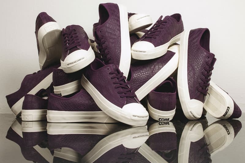 Pop Trading Company x Converse Jack Purcell 聯乘系列鞋款發佈