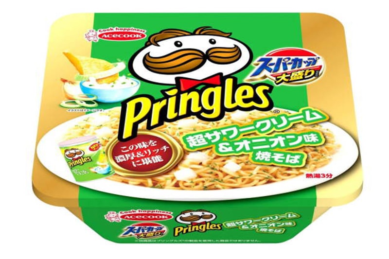 Pringles 推出全新「Sour Cream & Onion」口味的炒泡麵