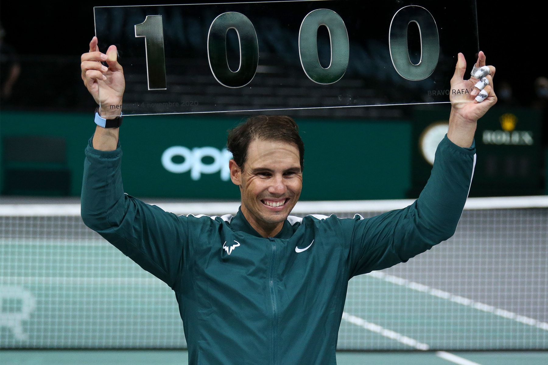 Rafael Nadal 正式達成生涯 1,000 勝里程碑