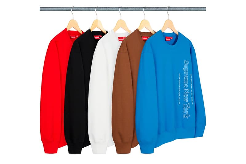 Supreme 2020 秋冬系列第 11 週入手指南